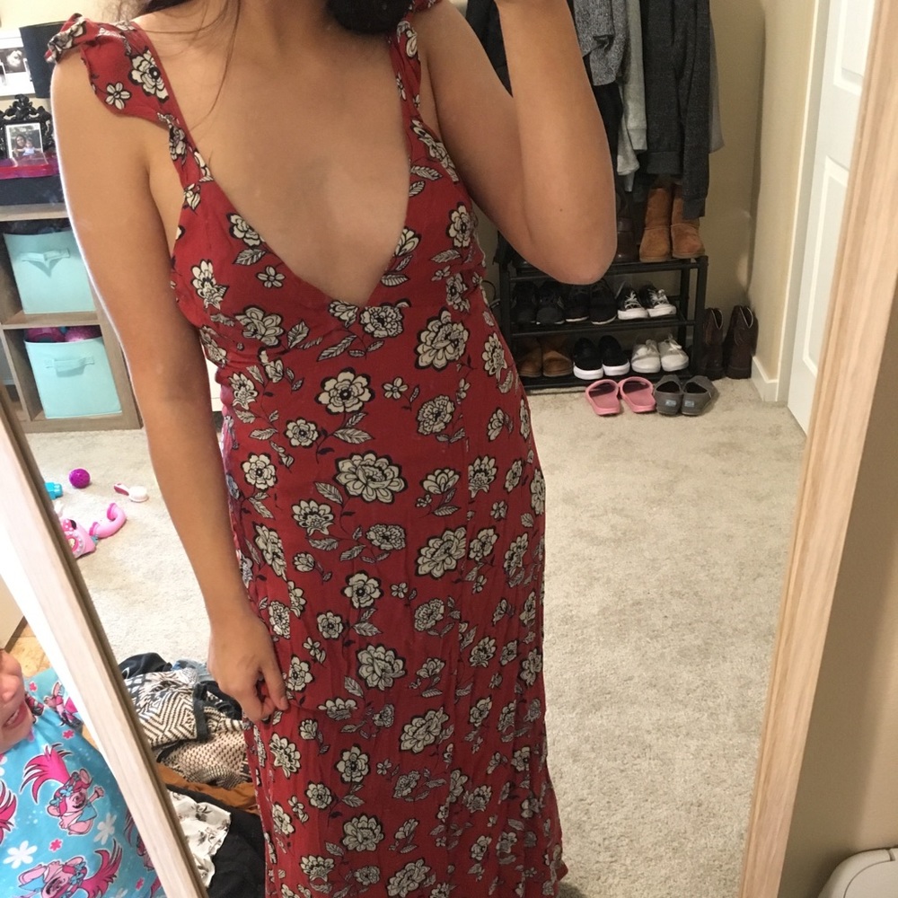 Maxi dress wore once .